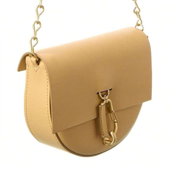 Zac Posen| Tan Leather Crossbody Bag - Picture 3 of 4